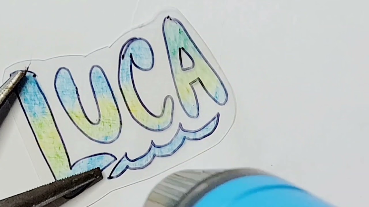 'Video thumbnail for Disney Pixar Luca Shrinky Dinks - fan art'