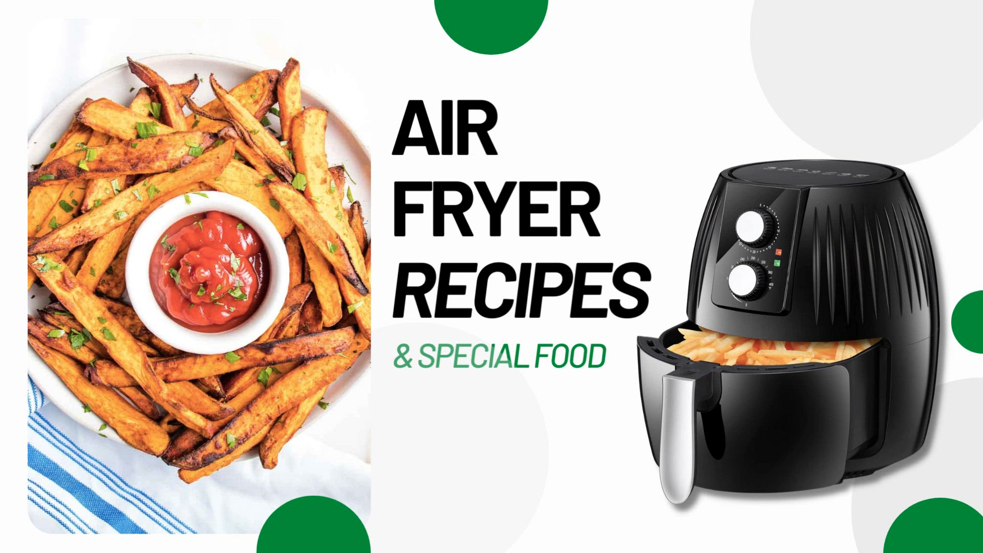 'Video thumbnail for Summer Air Fryer Recipes - Sweet Potato Fries'