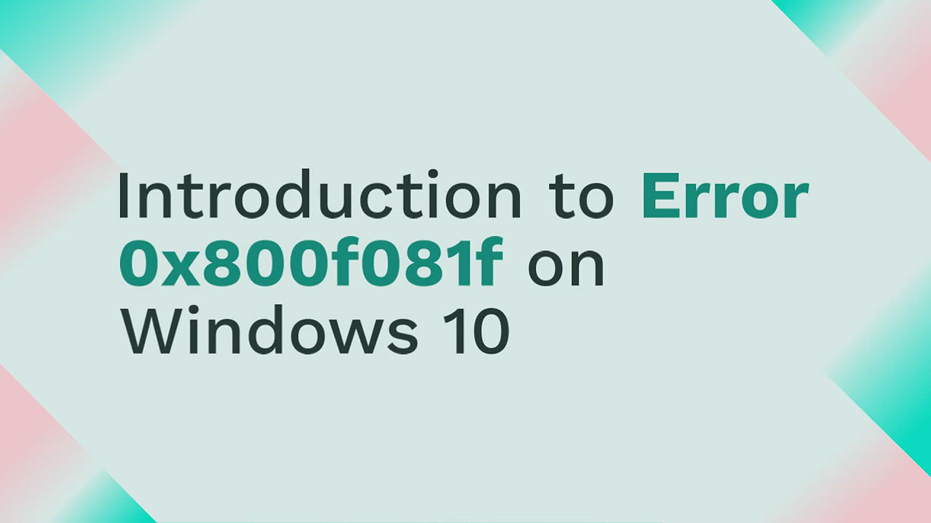 How to Fix Update Error Code 0x80240020 in Windows 10 - Howtoedge