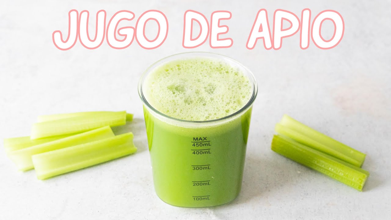 video of: Jugo de Apio: TODO LO QUE NECESITÁS SABER Beneficios, Cómo prepararlo, Cuánto tomar, mi experiencia!