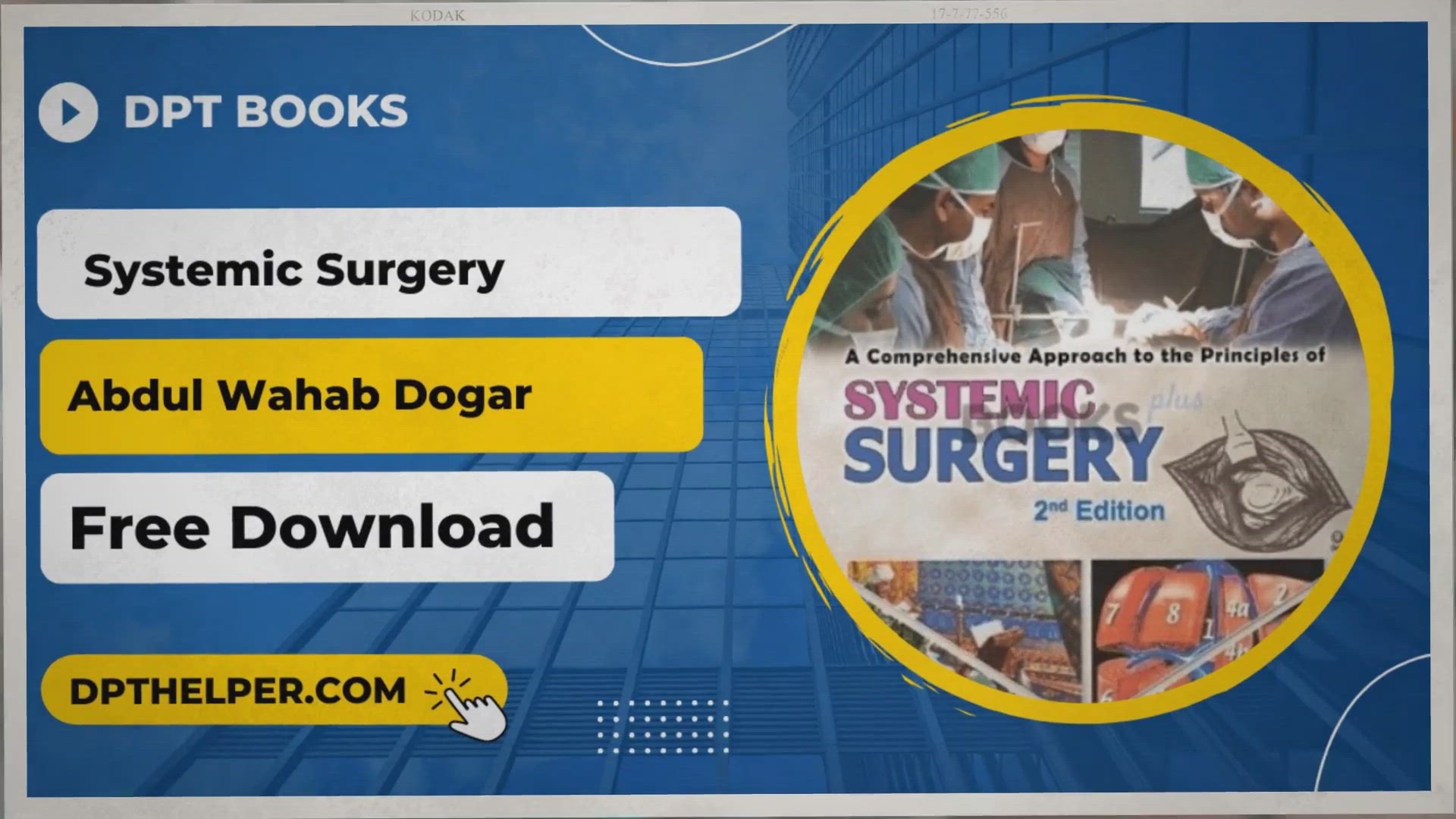 Video thumbnail for Abdul Wahab Dogar Systemic Surgery book