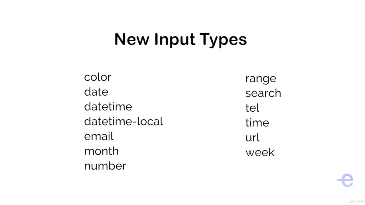 'Video thumbnail for HTML New Elements & Attributes in HTML5'