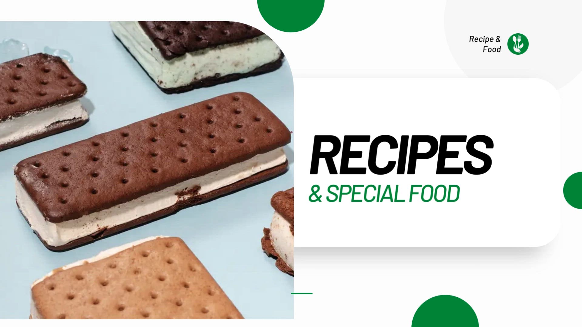 'Video thumbnail for Healthy Easy Ice Cream Sandwich Recipes'