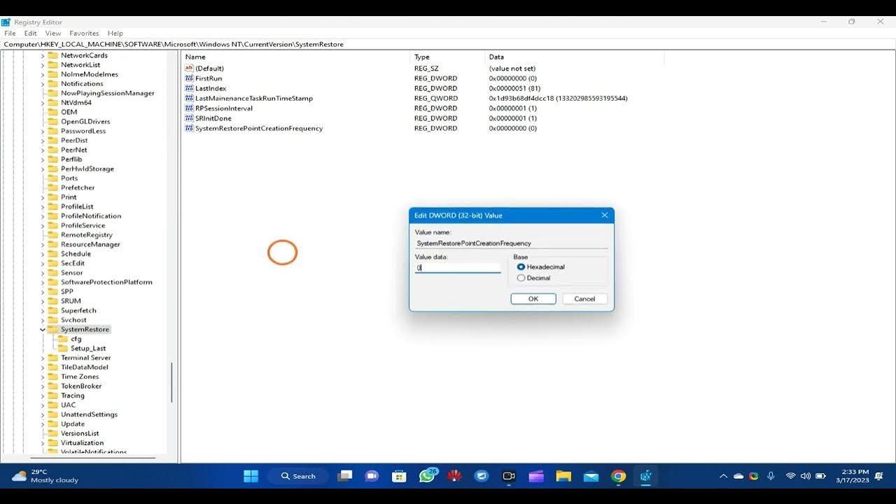 'Video thumbnail for Windows 11 System Restore: How to Change Frequency of Restore Point Creation'