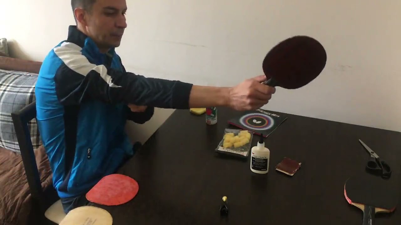 Video thumbnail for How to assemble a table tennis racket?