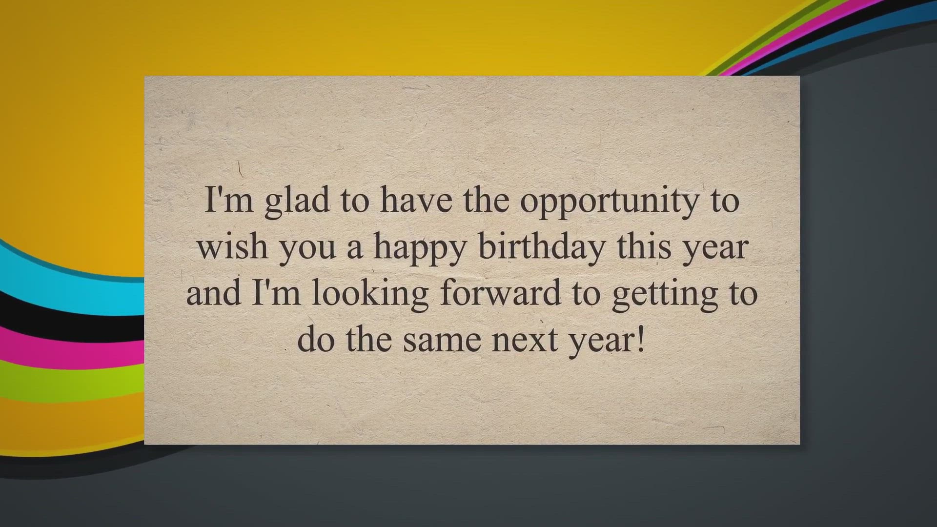 'Video thumbnail for Birthday Wishes and Sayings'
