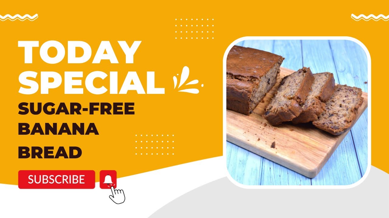 Video thumbnail for How To Make Sugar-Free Banana Bread That is Just as Good as the Regular Version!