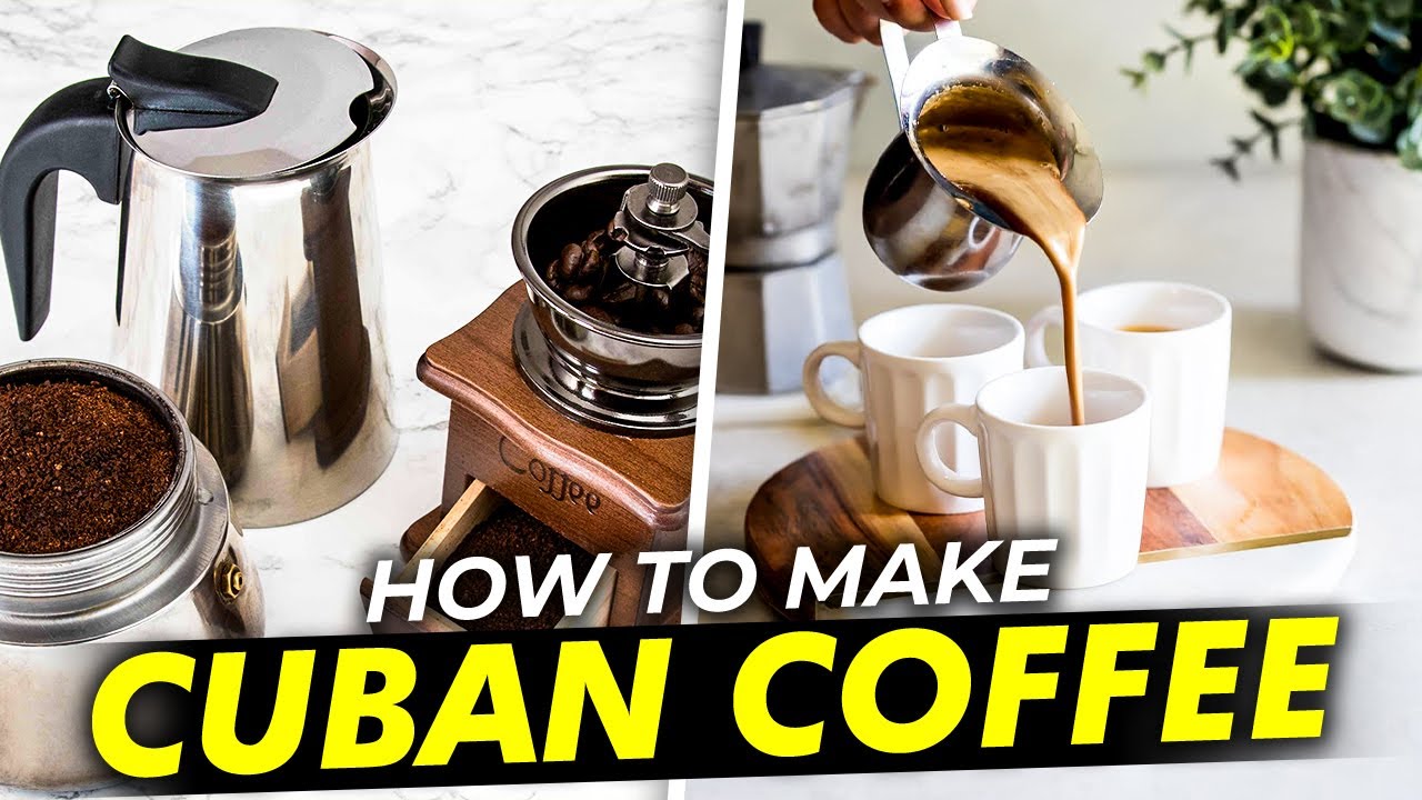 Video thumbnail for How to Make Cuban Coffee with Espuma