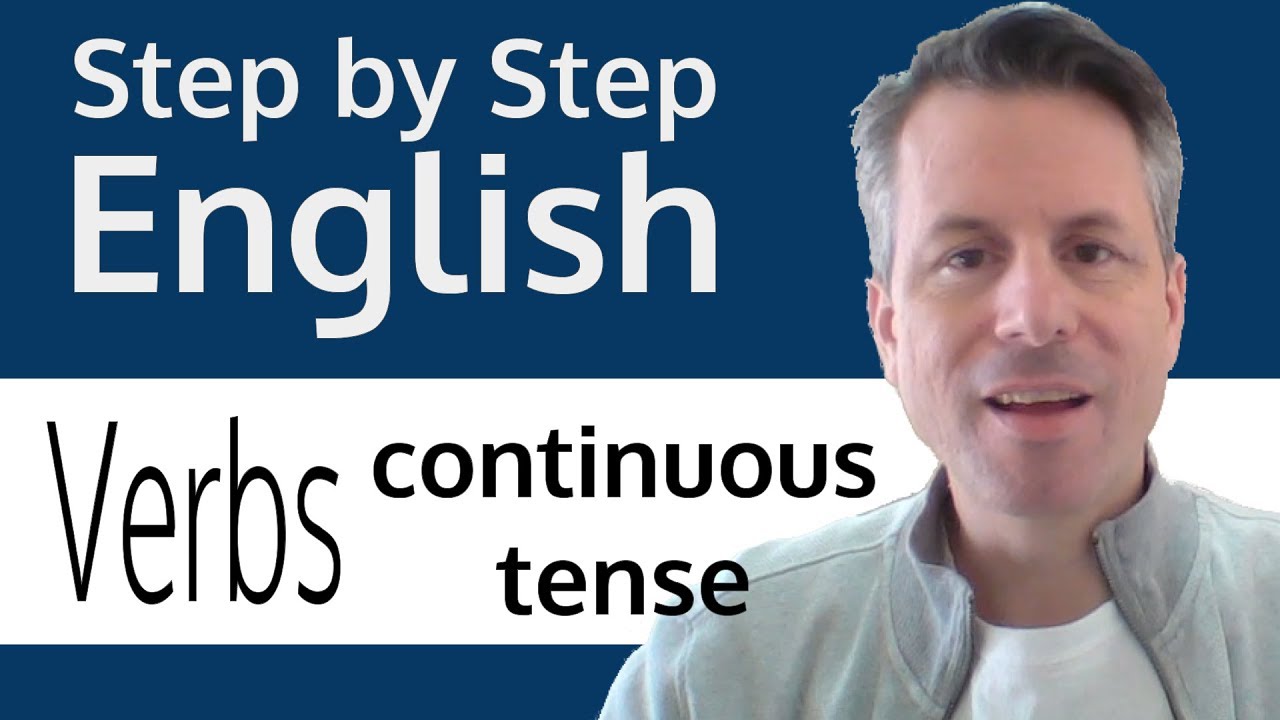 'Video thumbnail for English verbs - Present continuous tense'