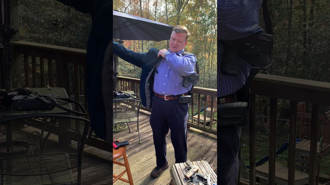 Video thumbnail for How to Use a Shoulder Holster
