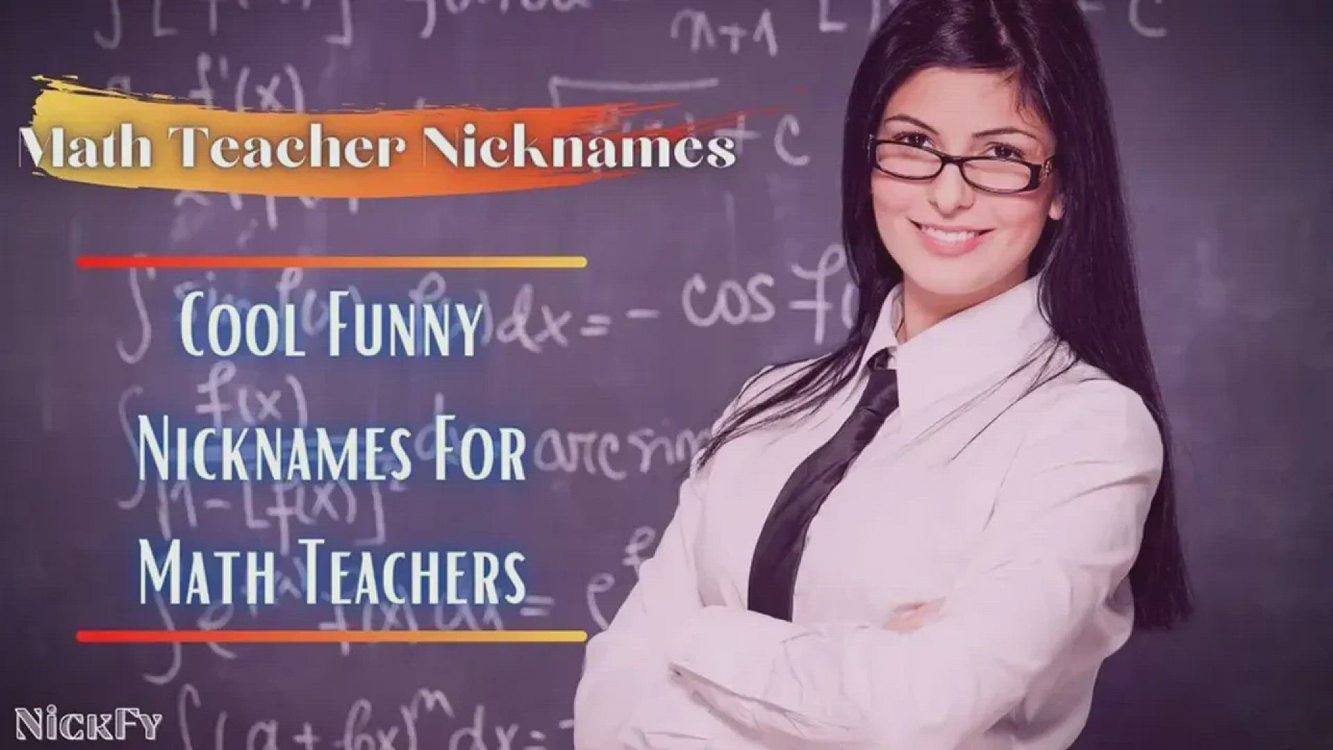 Video thumbnail for Math Teacher Nicknames | Funny Cool Nicknames For Math Teachers
