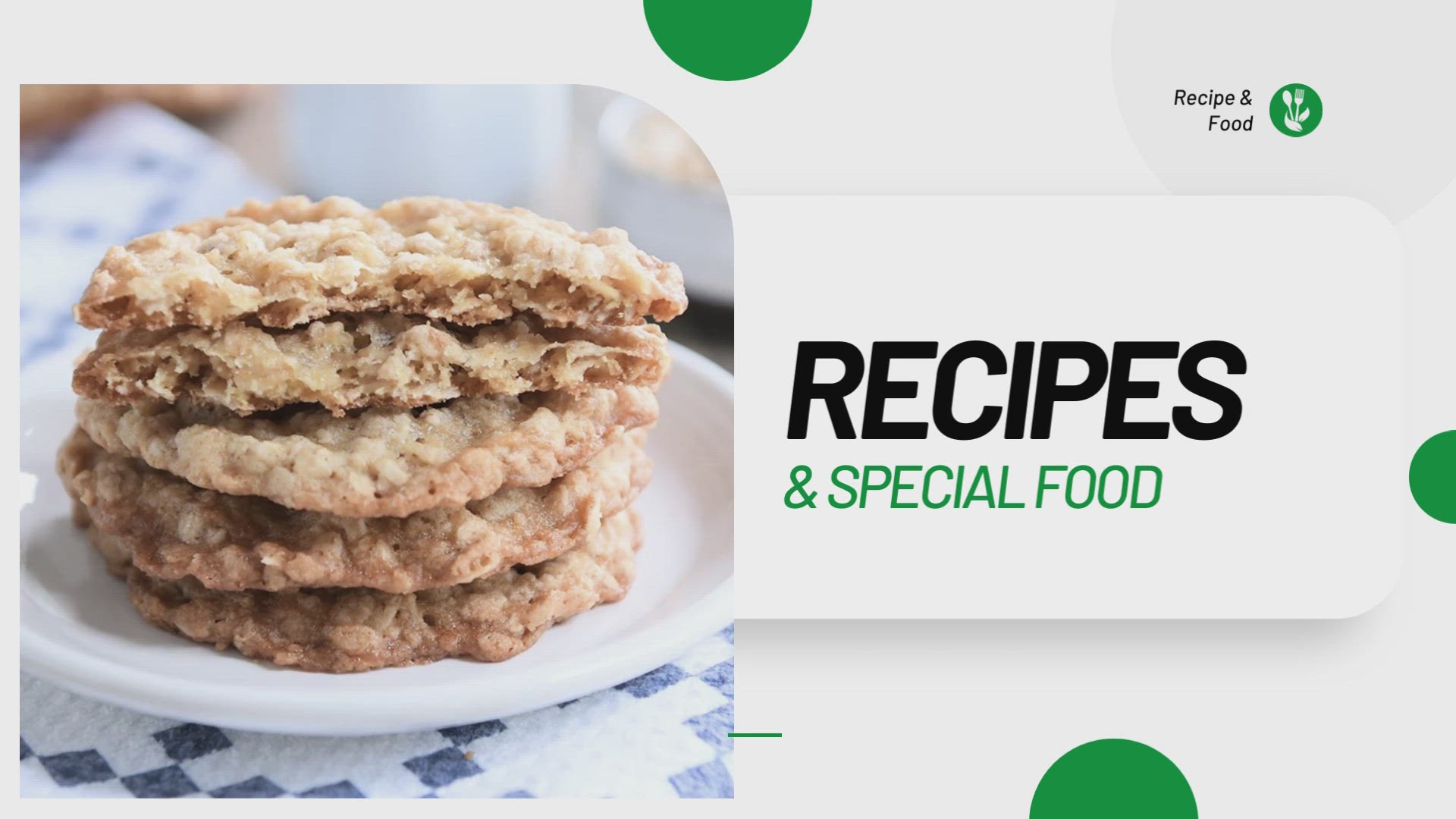 'Video thumbnail for Oatmeal Molasses Crisps Recipe'