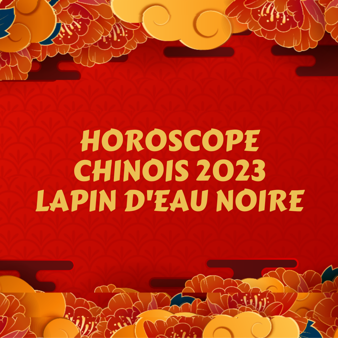 Video thumbnail for Horoscope chinois 2023 lapin d'eau noire