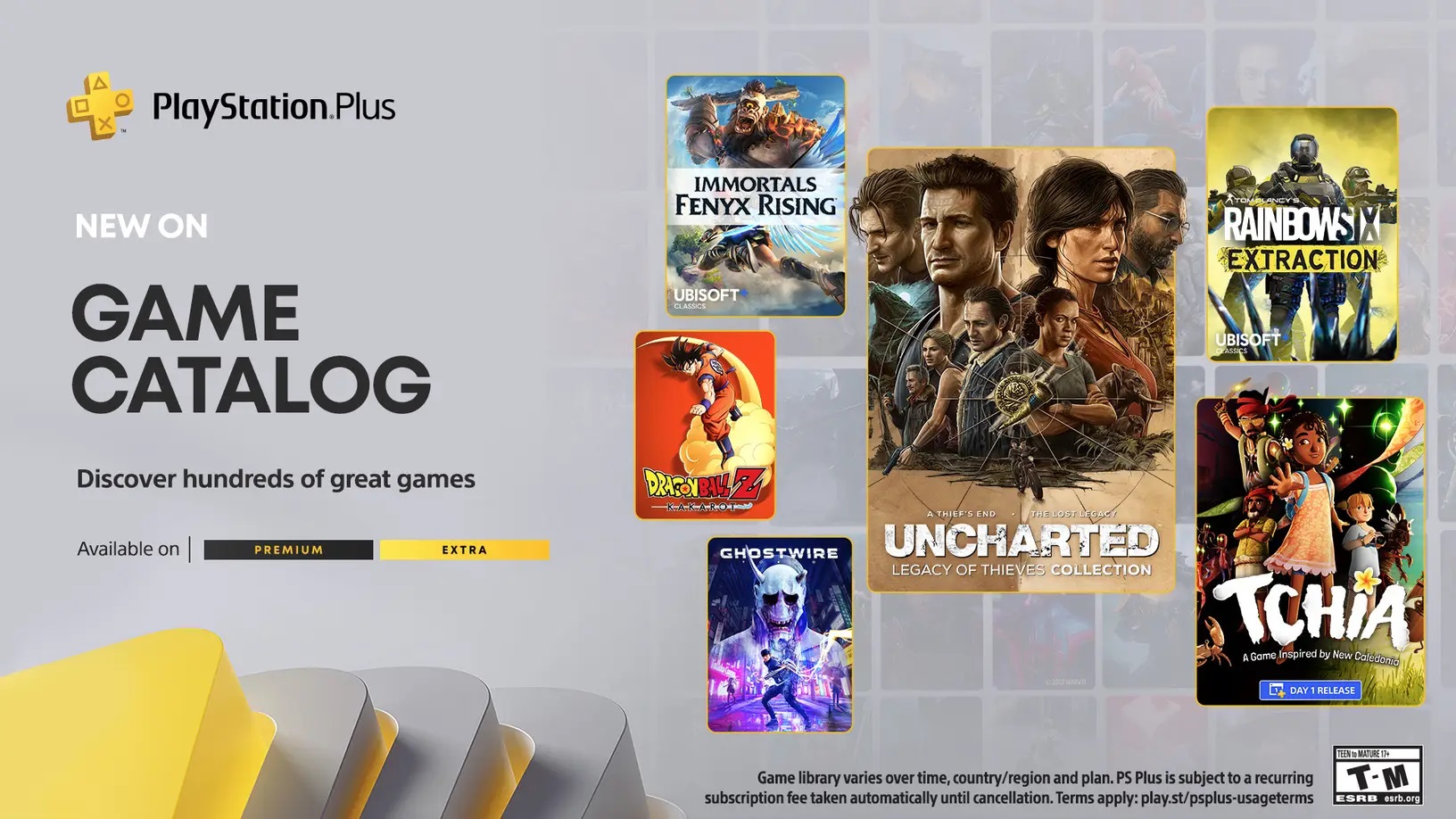 'Video thumbnail for PlayStation Plus Game Catalog March 2023 Lineup'