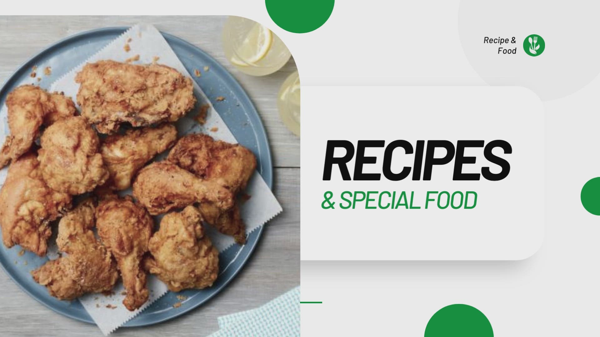'Video thumbnail for Fried chicken Recipes'