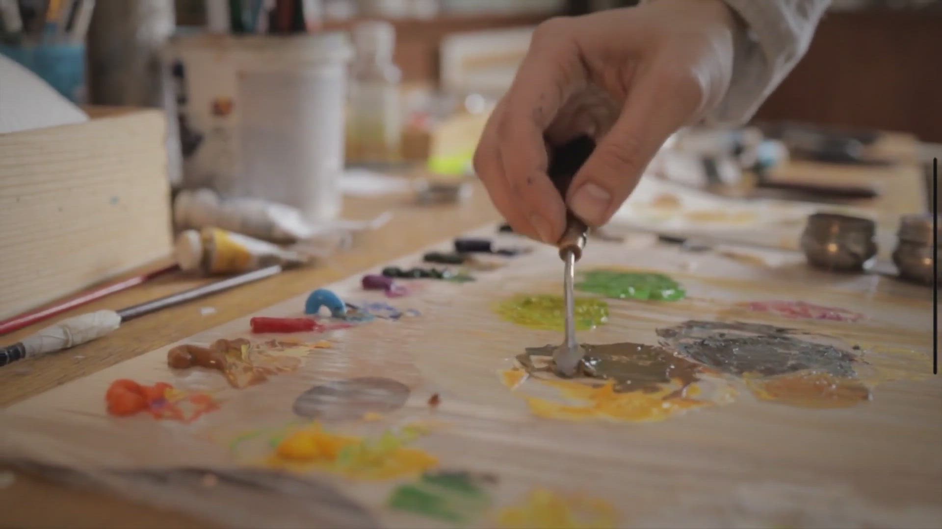 How to Thicken Up Acrylic Paint to Make Texture