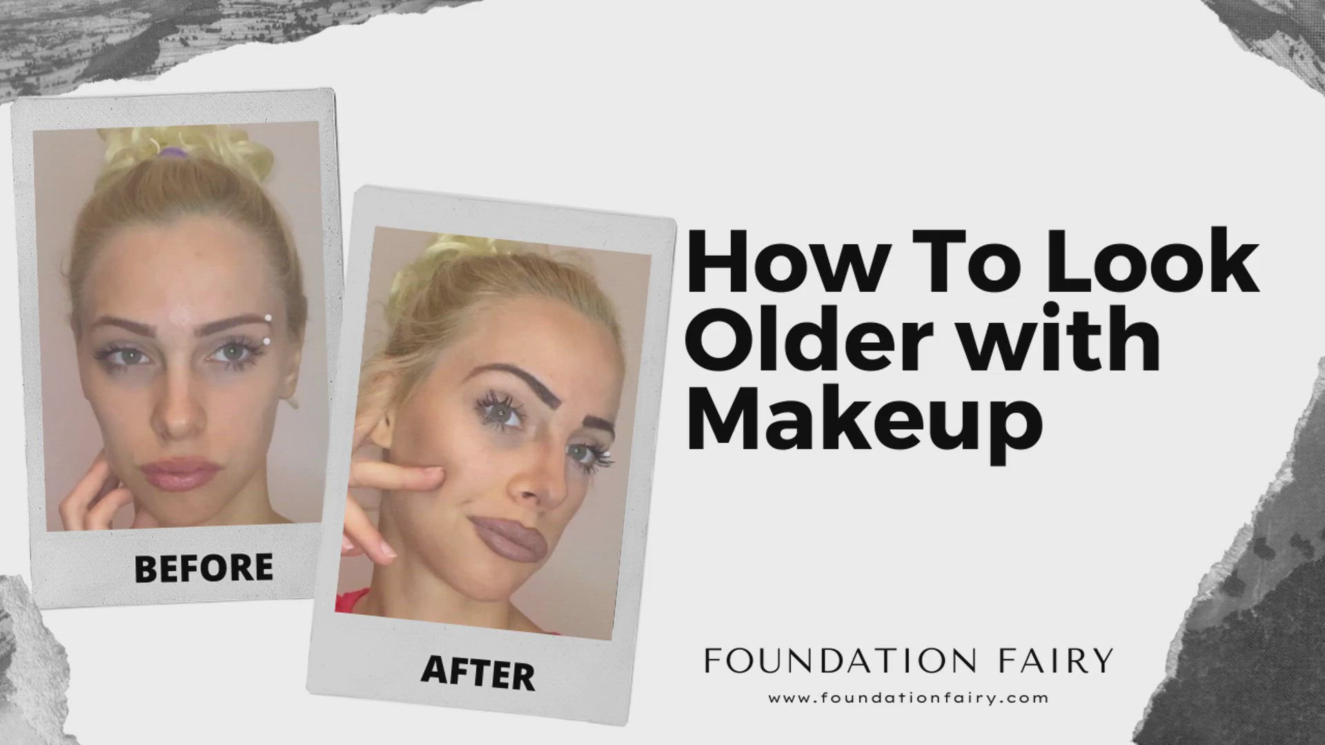 Video thumbnail for How to Look Older with Makeup