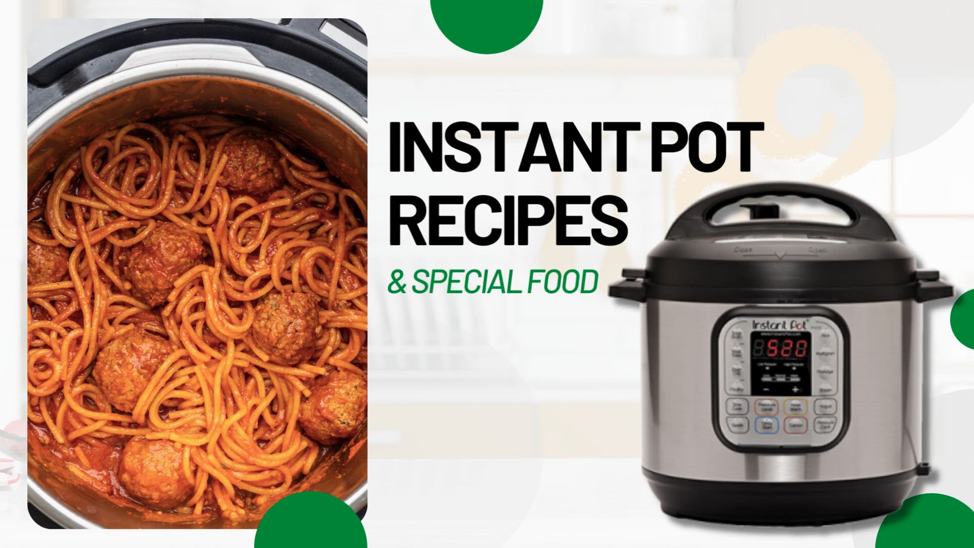'Video thumbnail for Instant Pot Recipe  Spaghetti'