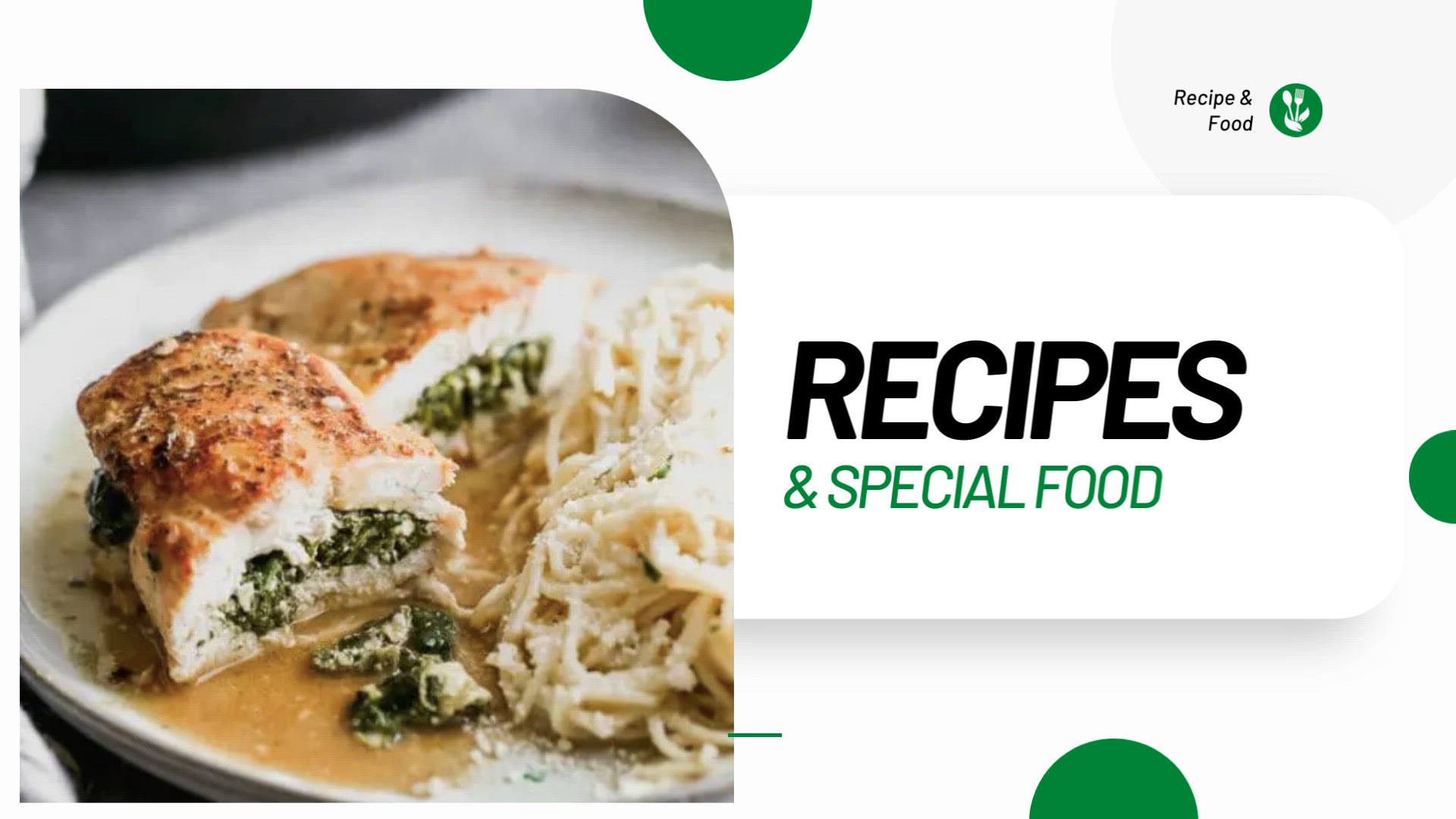 'Video thumbnail for Healthy Recipe - Spinach and feta stuffed chicken breast'