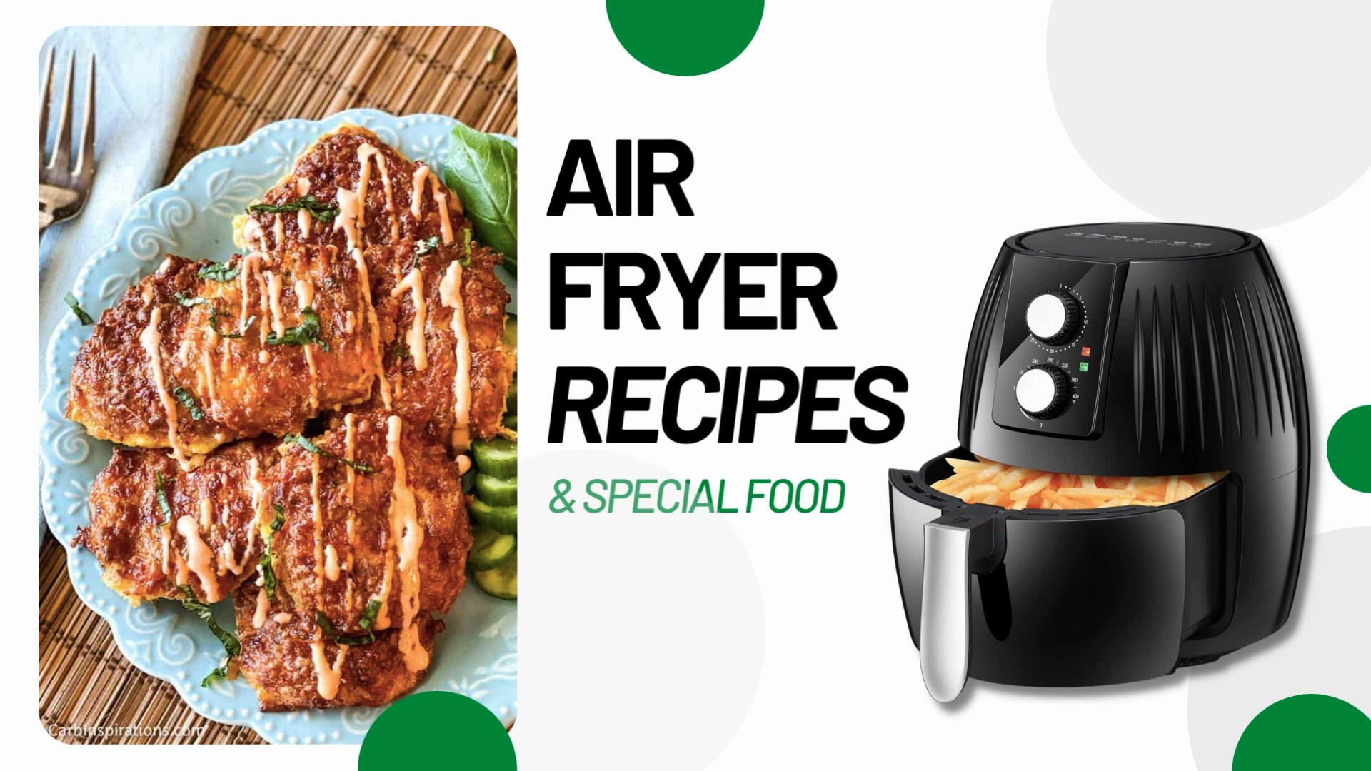 'Video thumbnail for Air Fryer Recipe - Tuna Patties'