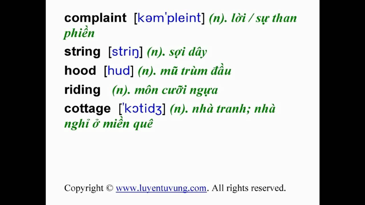 'Video thumbnail for Learn English Vocabulary - Grade 11 - Unit 02 - Lesson 02'