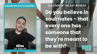 Video thumbnail for Elias believes people have the free will to choose and love their partners. Soulmates be damned!