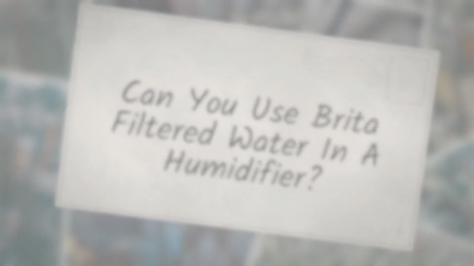 Video thumbnail for Can You Use Brita Filtered Water In A Humidifier? And Why!