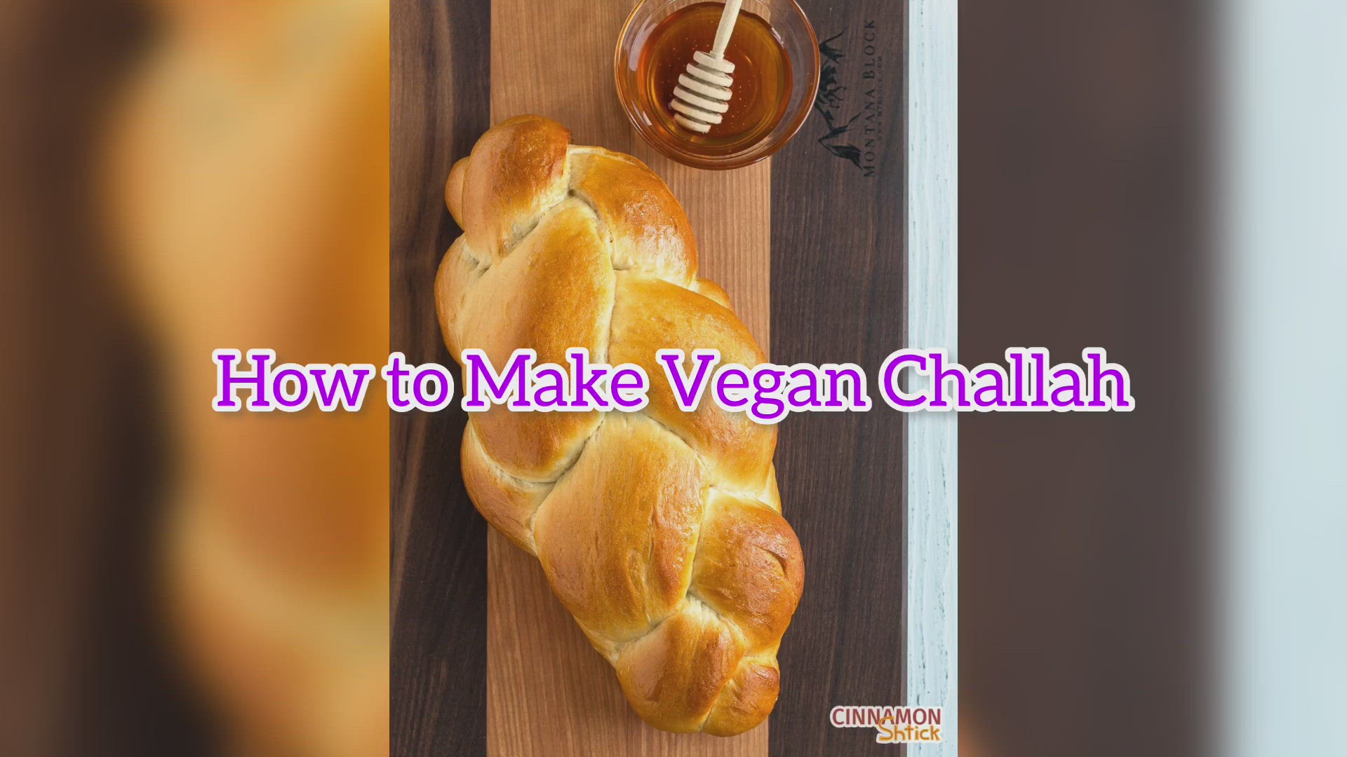 Maple-Glazed Vegan Water Challah Recipe