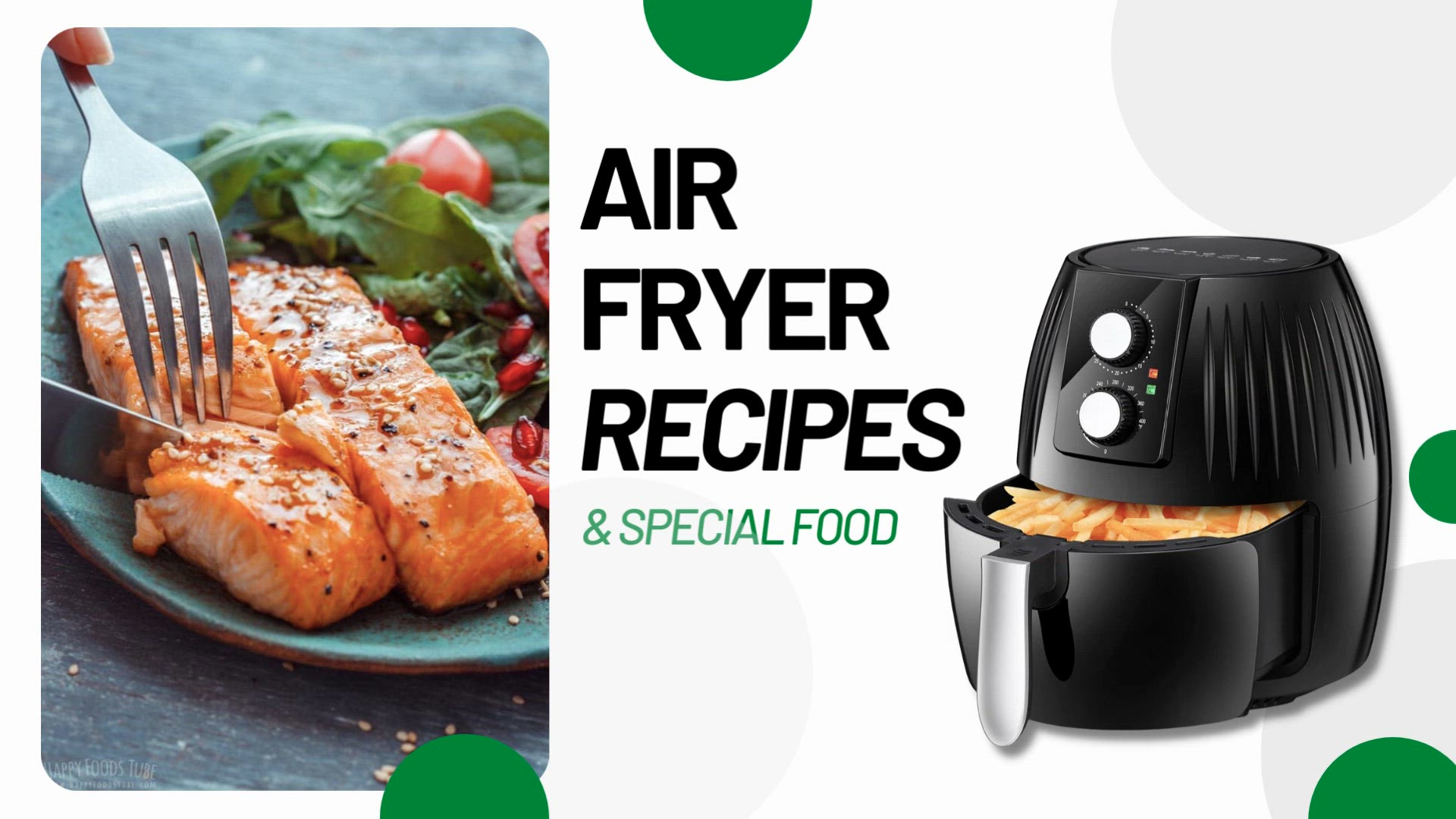 'Video thumbnail for Air Fryer Recipe - Honey Mustard Salmon'