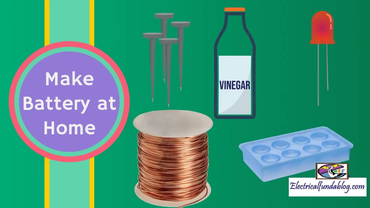 Video thumbnail for How to make Ice Cube Tray Vinegar Battery – Hypothesis and Explanation of Experiment Step by Step