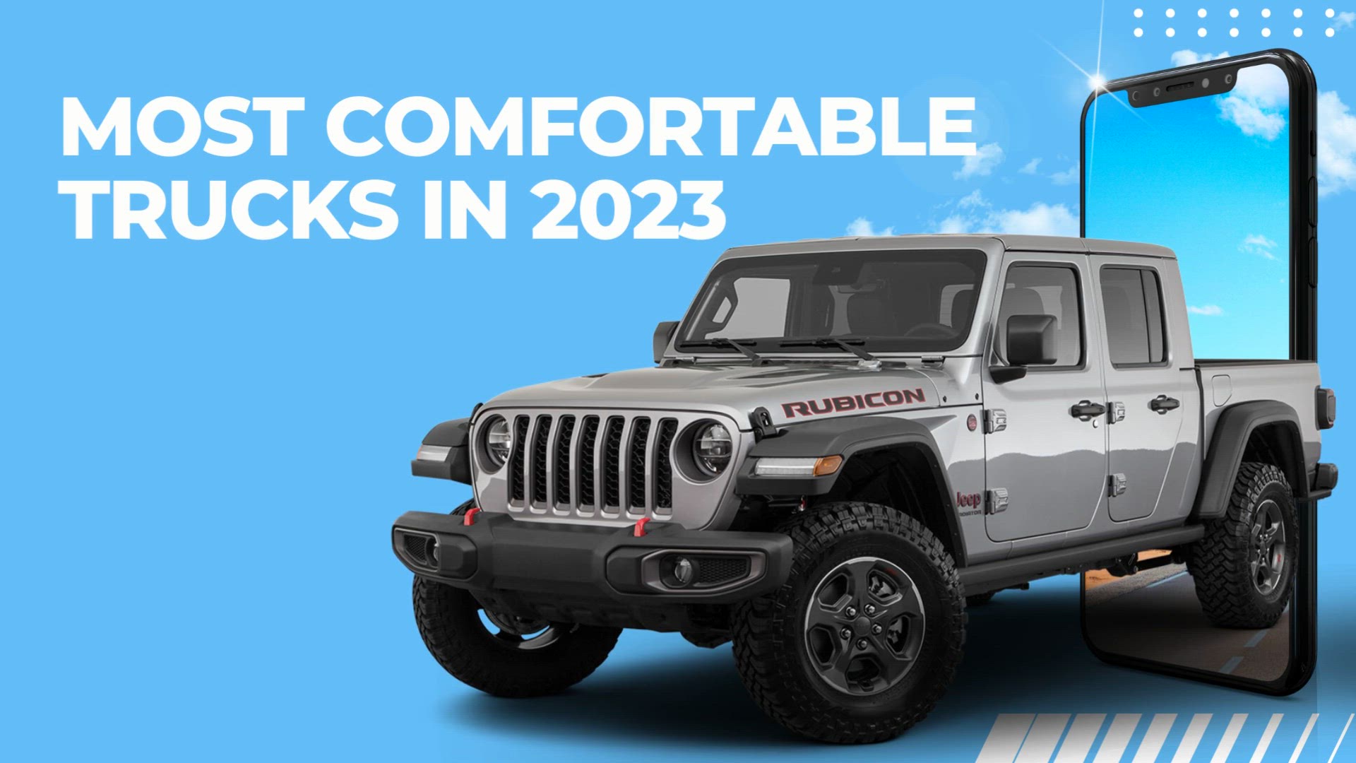 'Video thumbnail for Most Comfortable Trucks in 2023'
