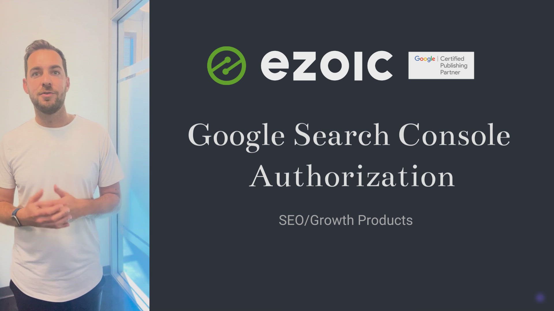 Video thumbnail for Linking Google Search Console with Ezoic