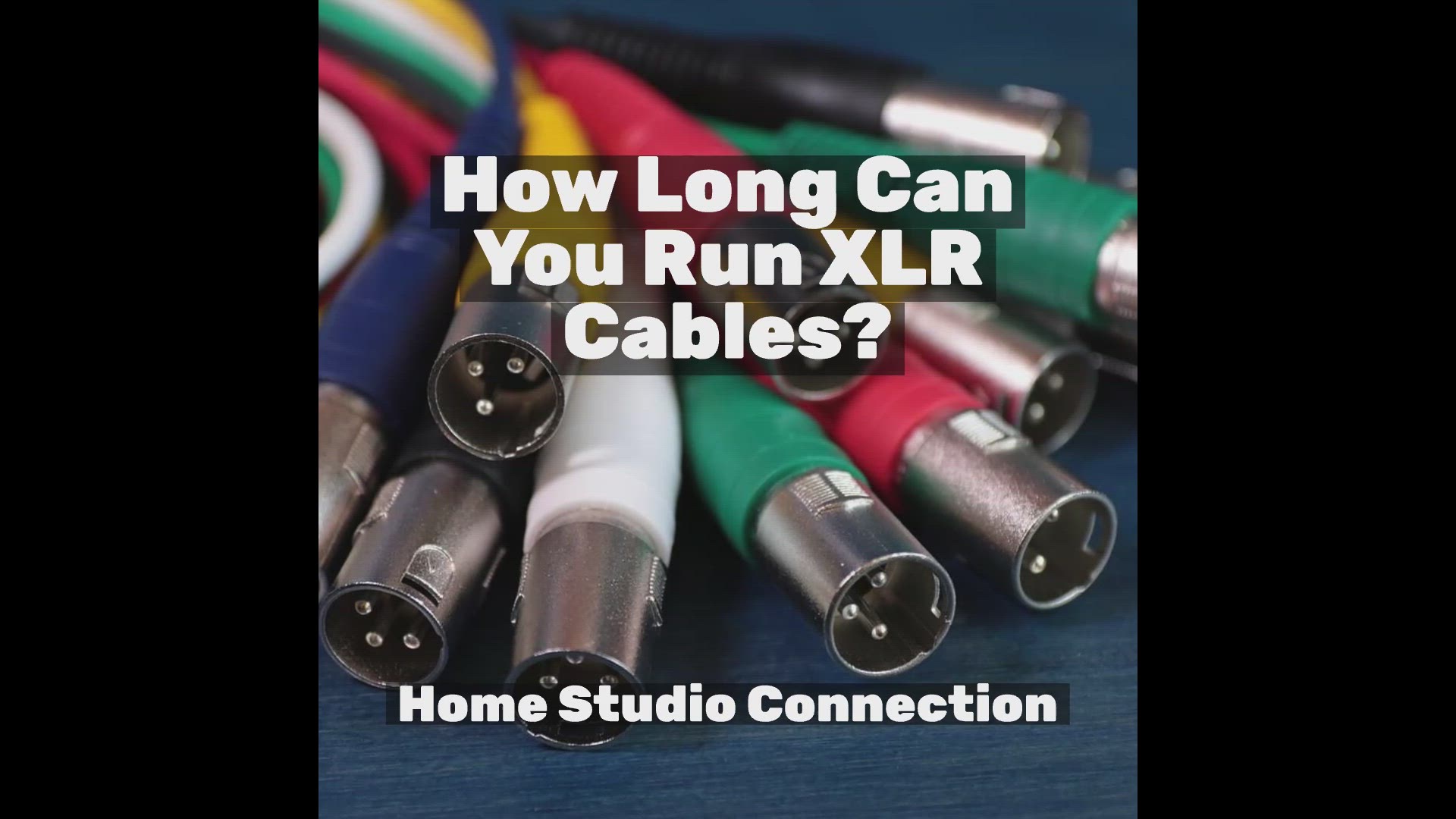 'Video thumbnail for How Long Can You Run XLR Cables?'