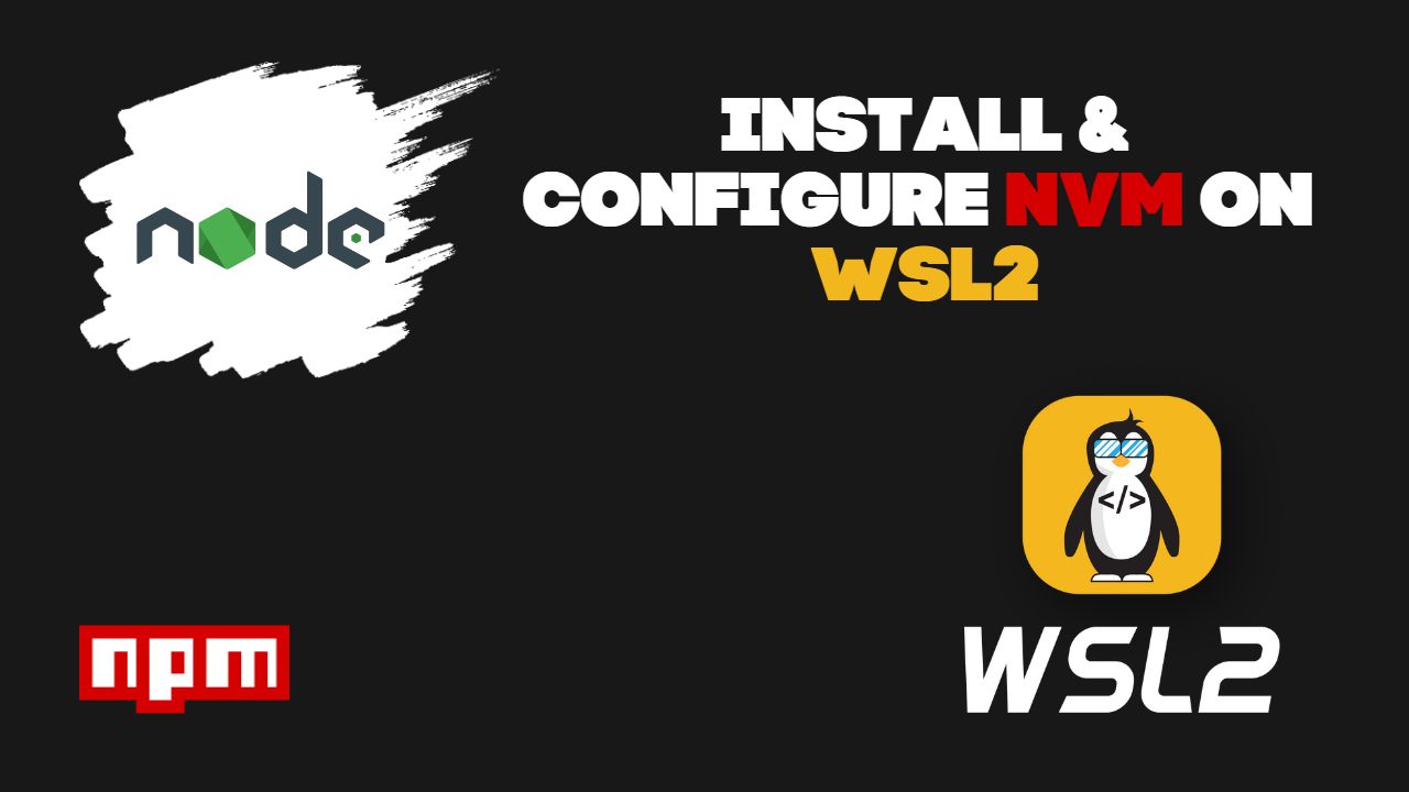 'Video thumbnail for Install NVM WSL2 - Install NVM on WSL2 Complete Guide'