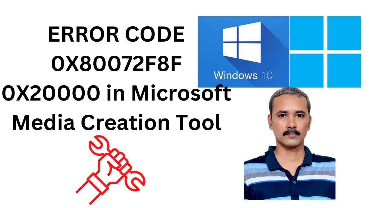 'Video thumbnail for FIX ERROR CODE 0X80072F8F 0X20000 in Microsoft Media Creation Tool on Windows 11, 10, 8, or 7?'