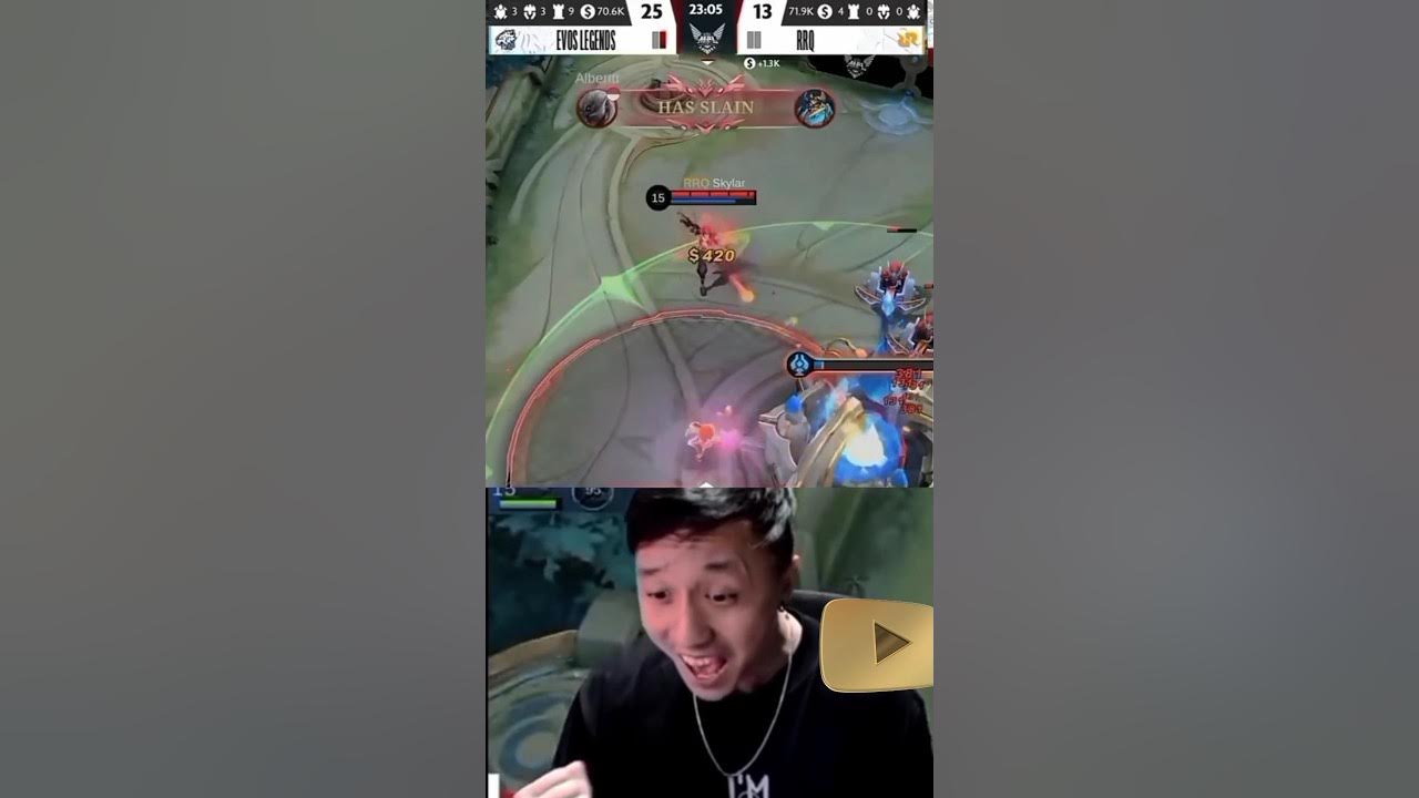 Video thumbnail for REACTION BRANDONKENT SAAT EVOS BUTA MAP 😂😂😂
