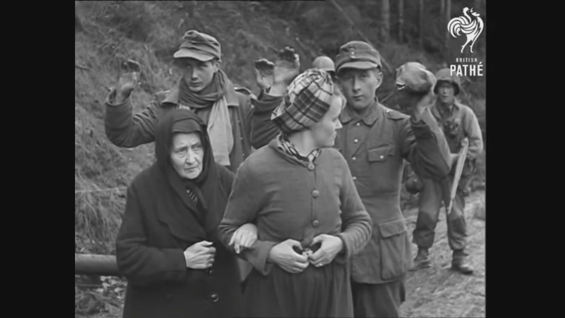 'Video thumbnail for An Allied Patrol Captures Germans'