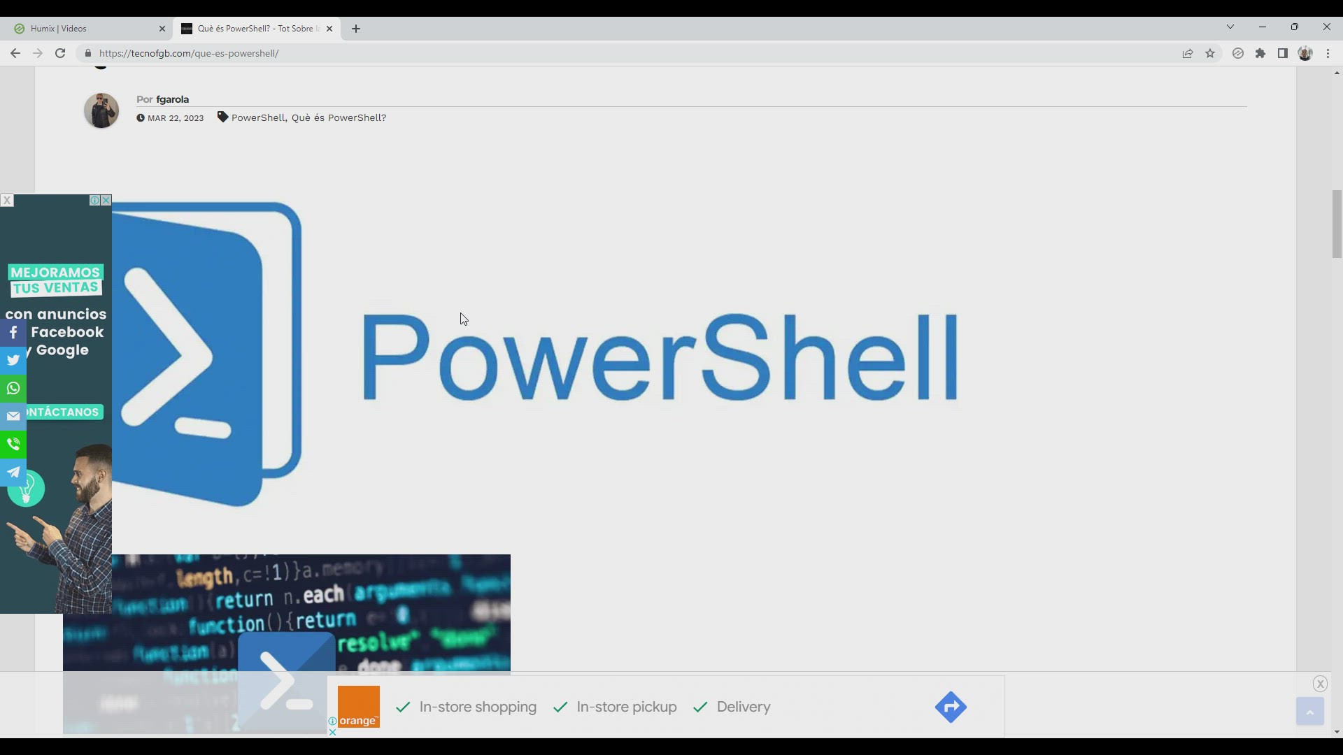Video thumbnail for Què és PowerShell?