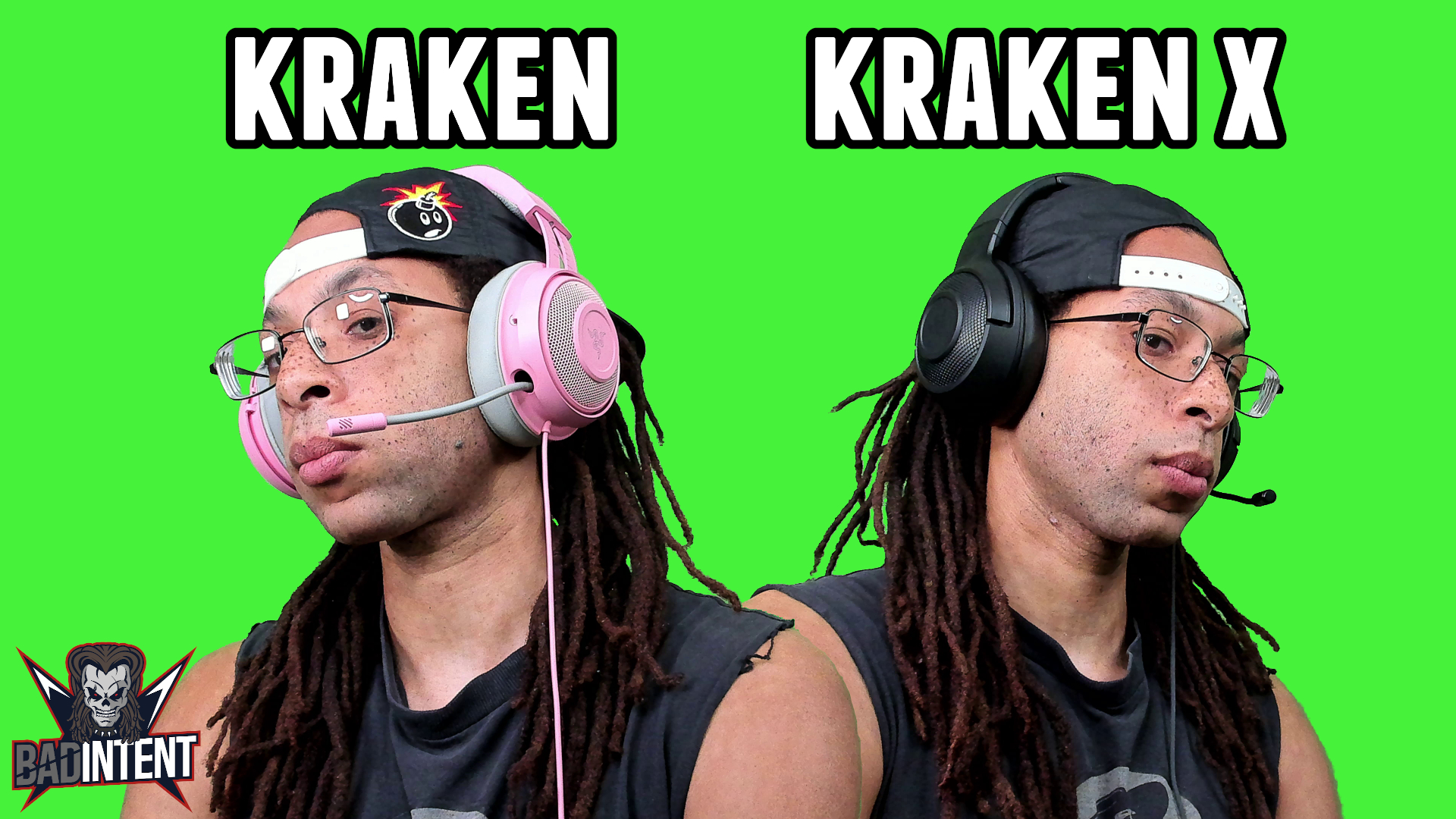 Razer Kraken V3 vs Kraken V3 X — Stream Tech Reviews by BadIntent