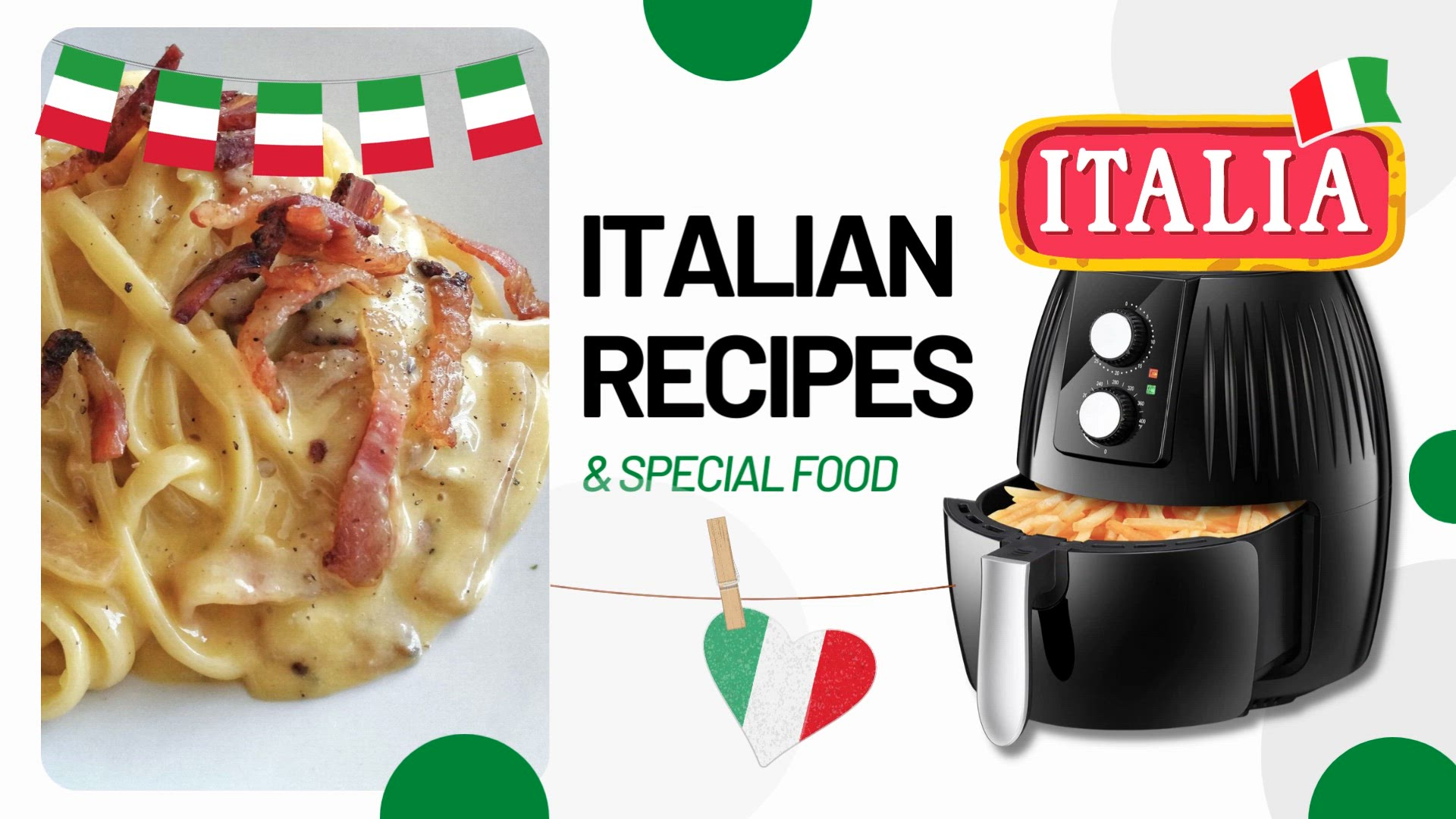 'Video thumbnail for Italian Recipes - Spaghetti Alla Carbonara Tradizionali (1)'