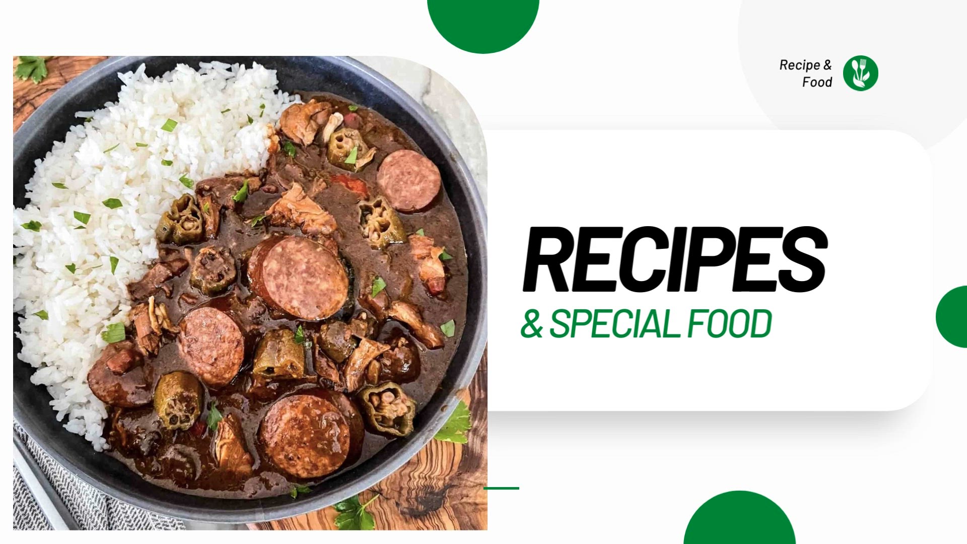 'Video thumbnail for Gumbo Recipe'