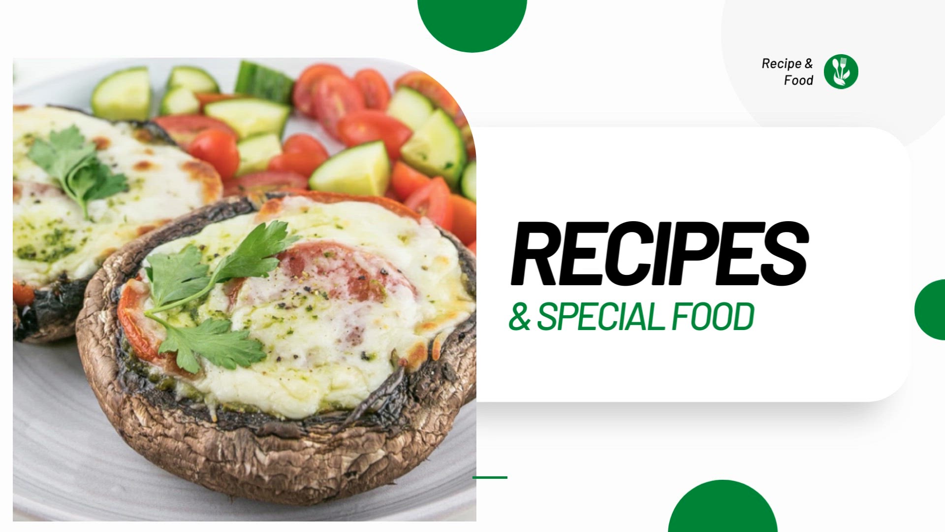 'Video thumbnail for Healthy Recipe - Grilled portobello mushrooms with pesto and mozzarella'