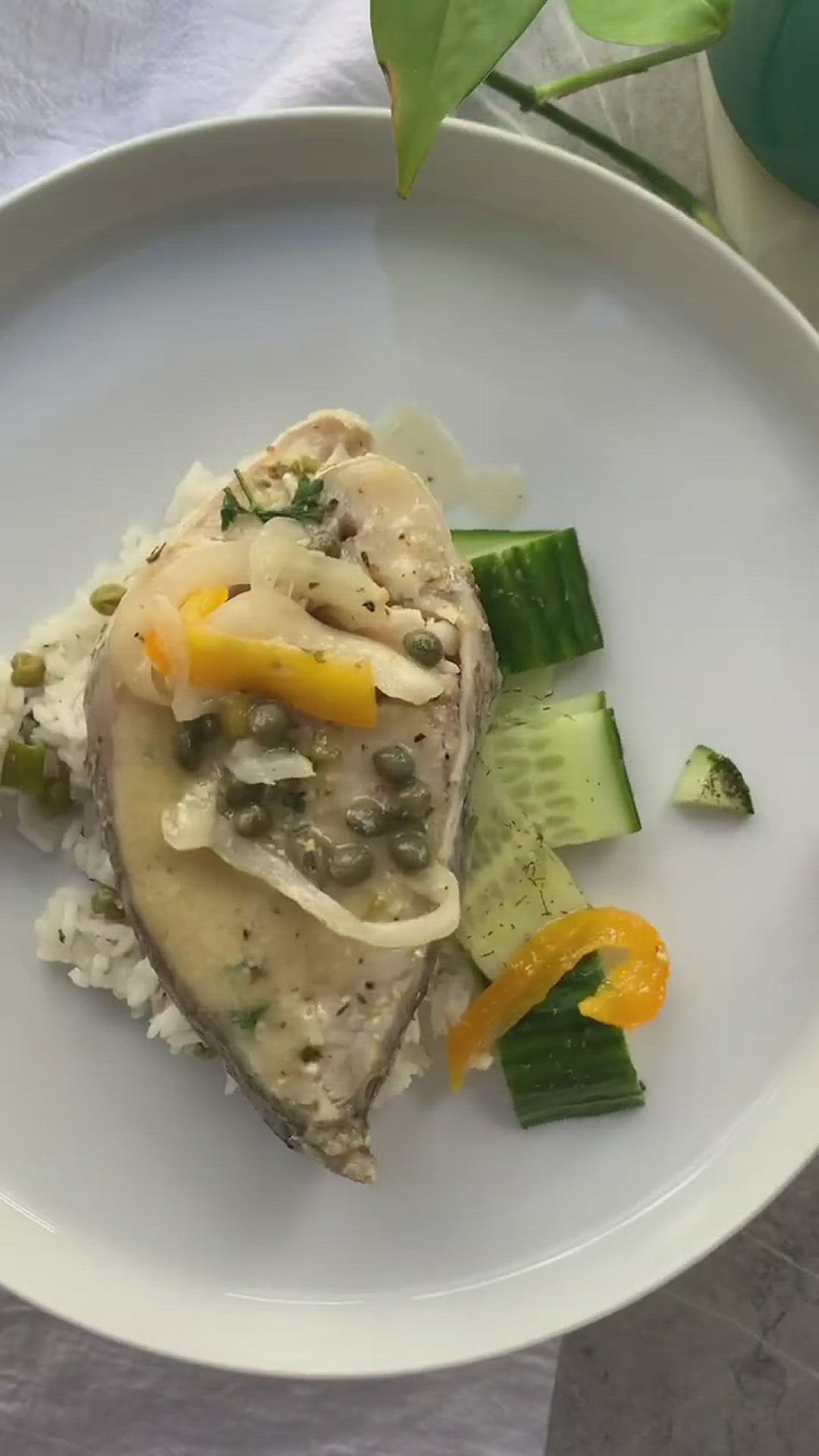 'Video thumbnail for Delicioso y saludable pescado en papilotte'