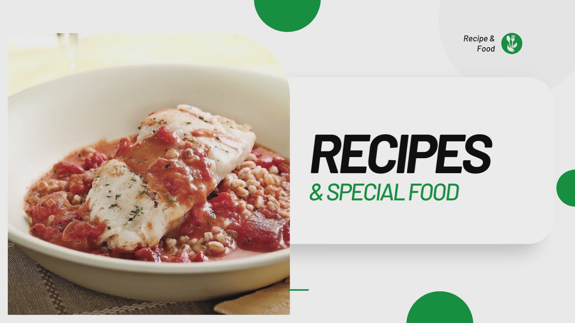 'Video thumbnail for Cod with Hearty Tomato Sauce Recipe'