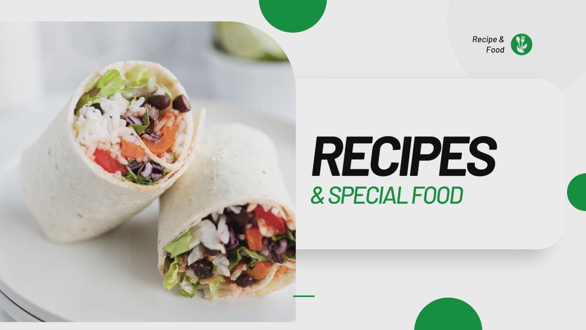 'Video thumbnail for Easy Veggie burrito Recipes'