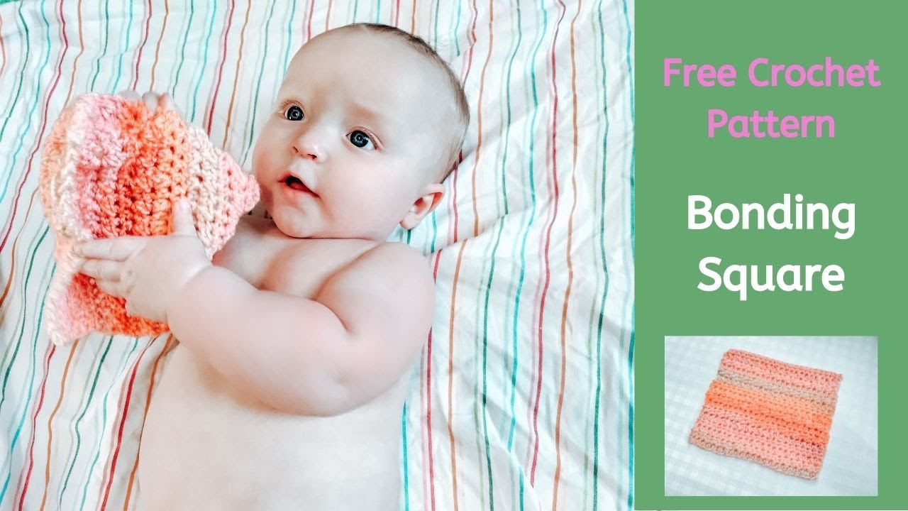'Video thumbnail for Crochet Bonding Square using PHDc'