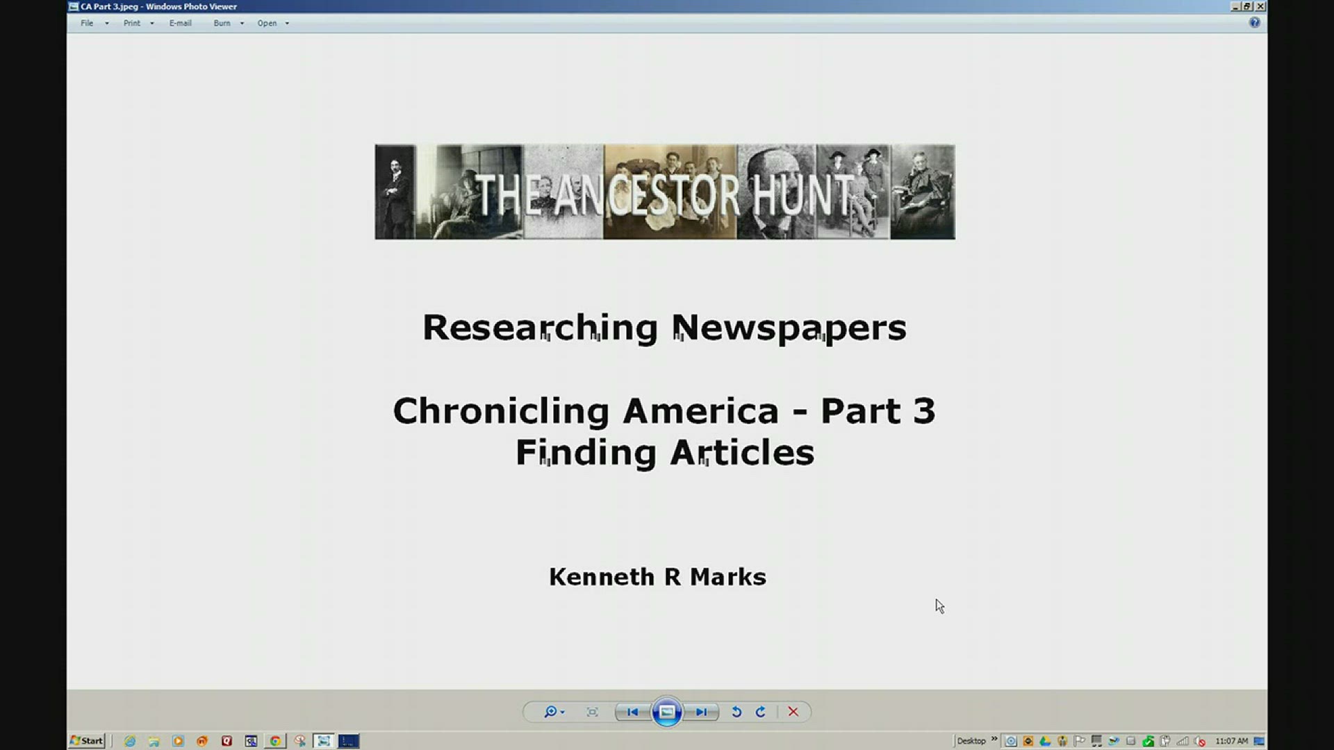 'Video thumbnail for Chronicling America - Part 3 - Finding Articles'