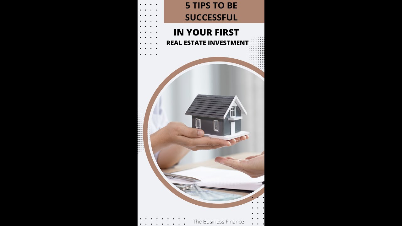 'Video thumbnail for 5 Tips for Success in Your First Real Estate Investment 🏠'