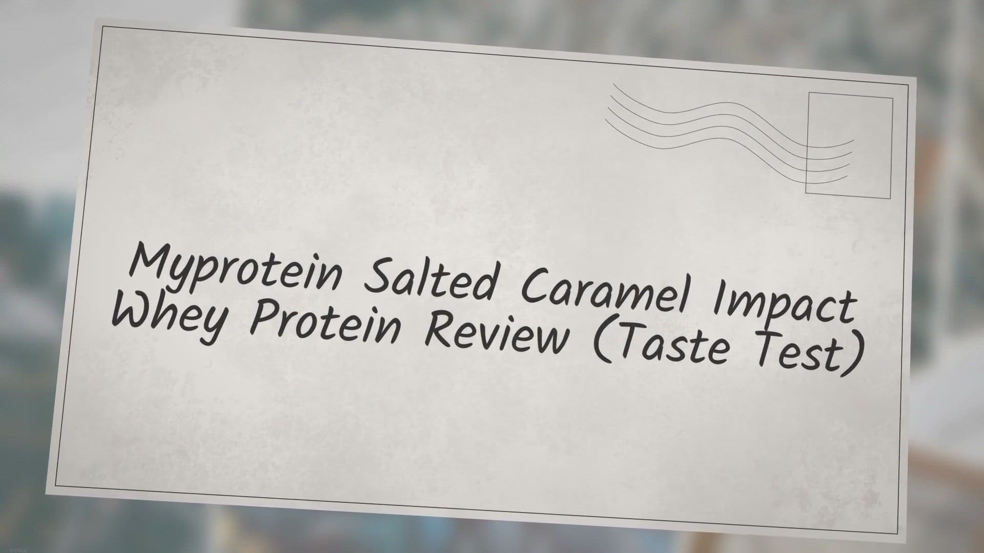 Video thumbnail for Myprotein Salted Caramel Impact Whey Protein Review