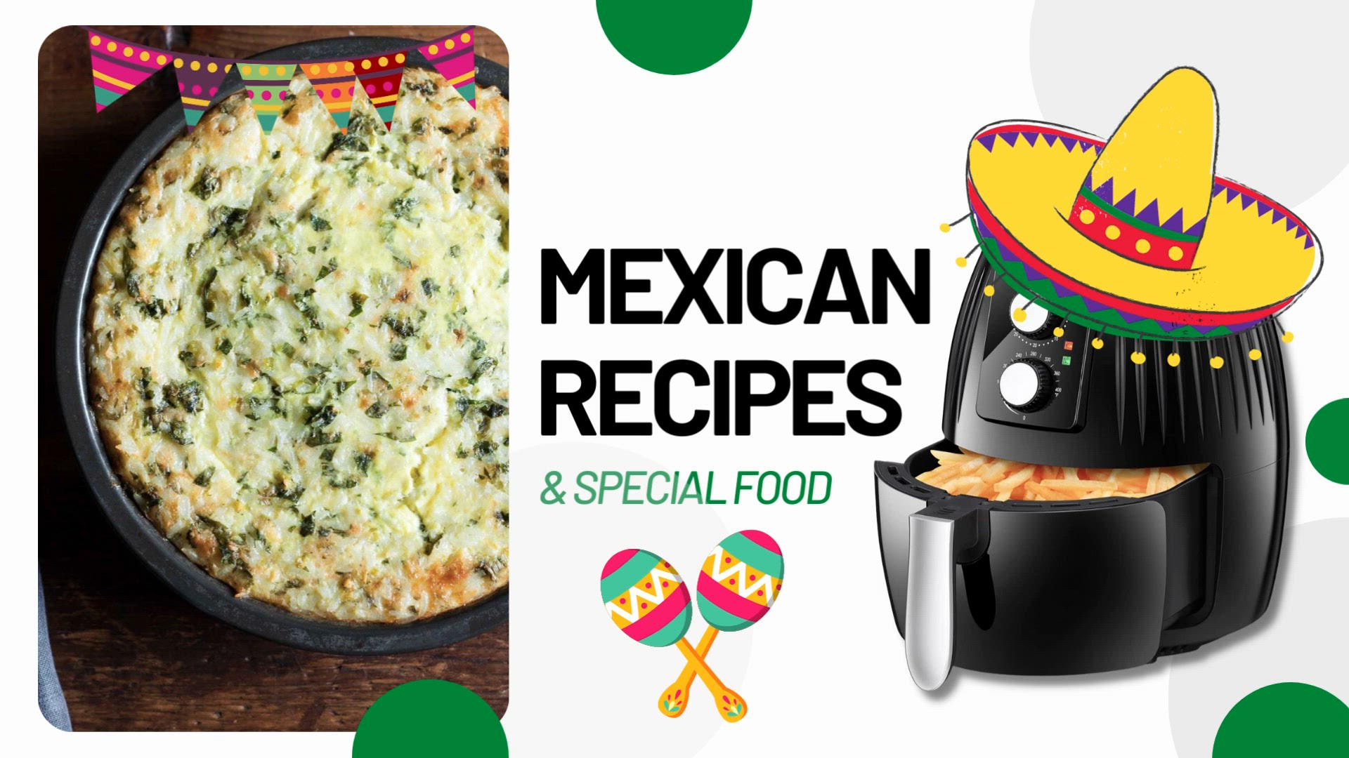 'Video thumbnail for Mexican Recipes - Green Rice with Cheese'